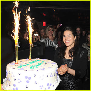 America Ferrera: Big Apple Birthday Bash