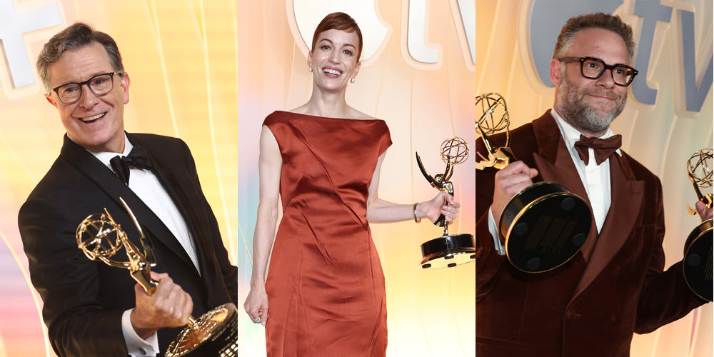 Apple TV+ Emmys Party 2025: See All the Photos of Stars Celebrating Their Big Wins!