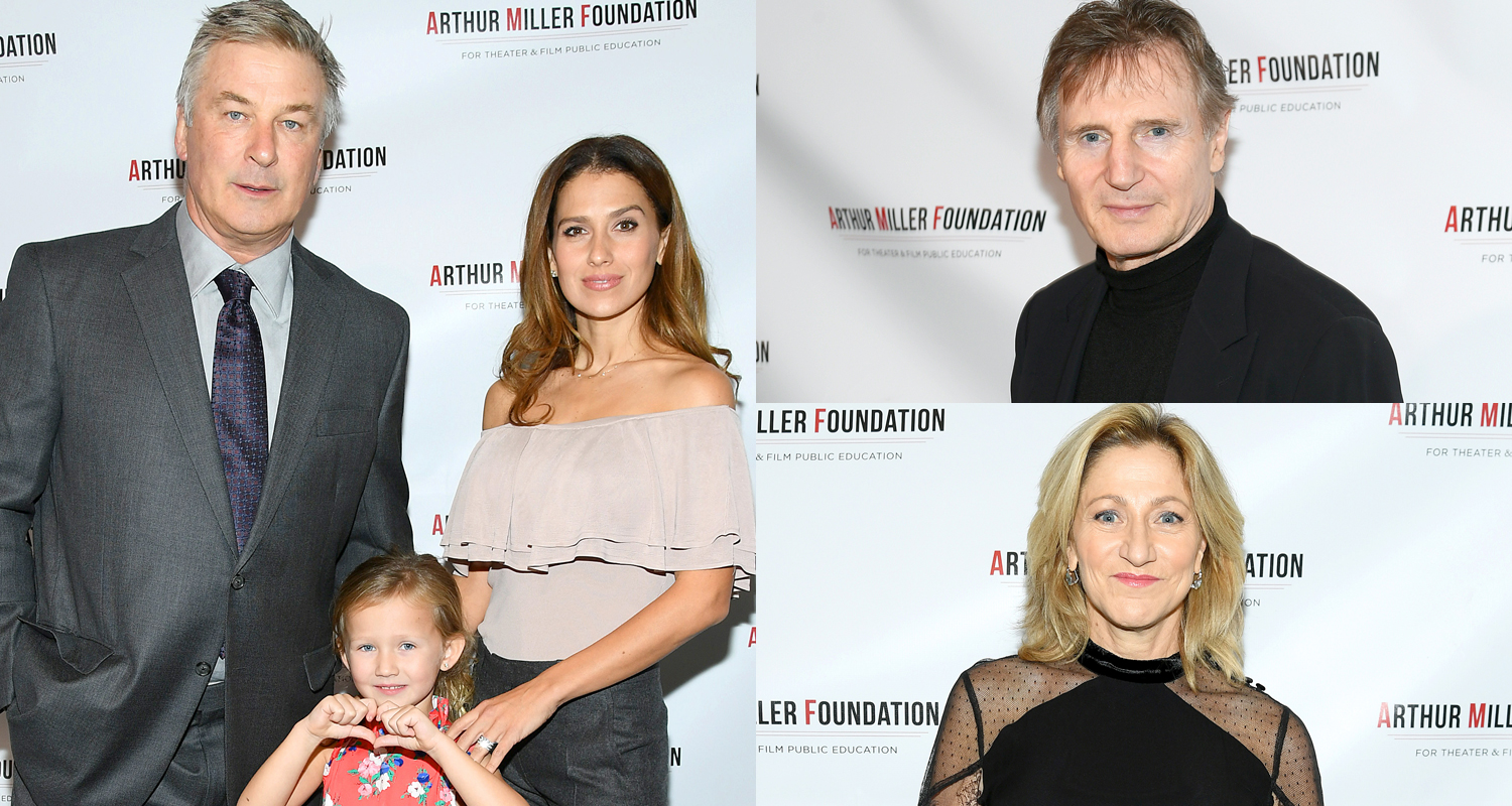 Alec Baldwin Gets Support from Family at Arthur Miller Foundation Honors 2018!