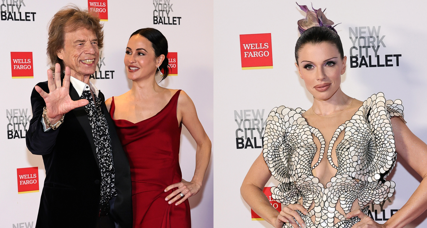 Mick Jagger & Fiancée Melanie Hamrick Join Julia Fox, & More Stars at NYC Ballet’s Fall Fashion Gala 2025
