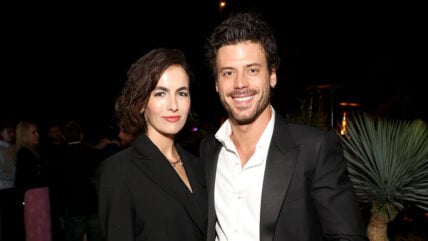 Camilla Belle and Francois Arnaud at MPTF event