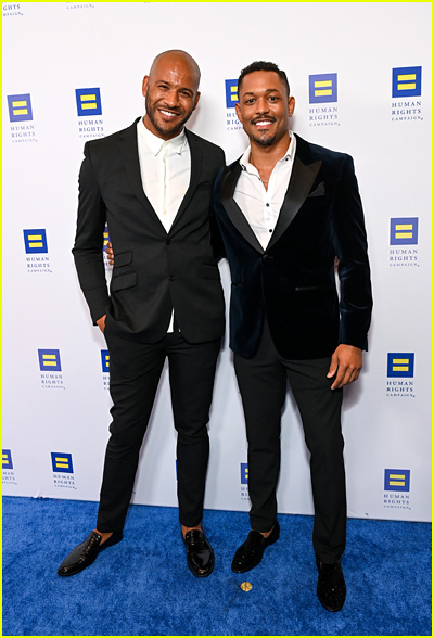 Celebs at HRC dinner