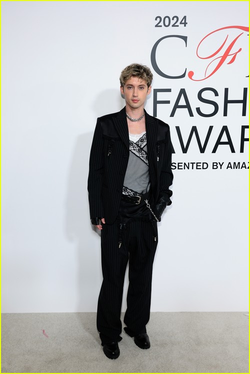 Troye Sivan at the CFDA Awards