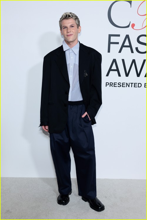 Davis Burleson at the CFDA Awards
