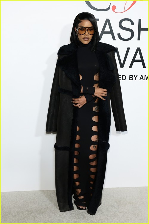 Teyana Taylor at the CFDA Awards