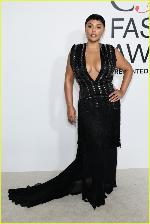 Paloma Elsesser at the CFDA Awards