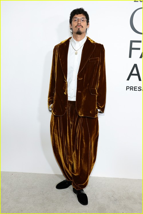 Omar Apollo at the CFDA Awards