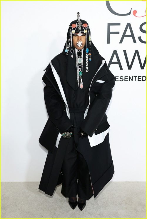 Erykah Badu at the CFDA Awards