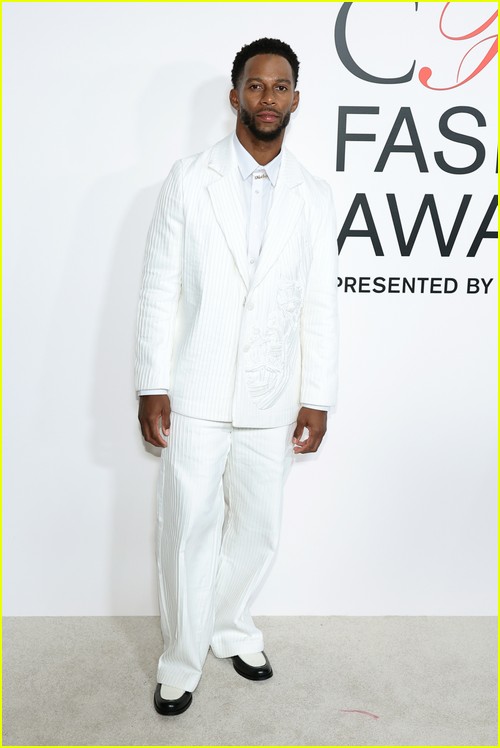 Victor Cruz at the CFDA Awards