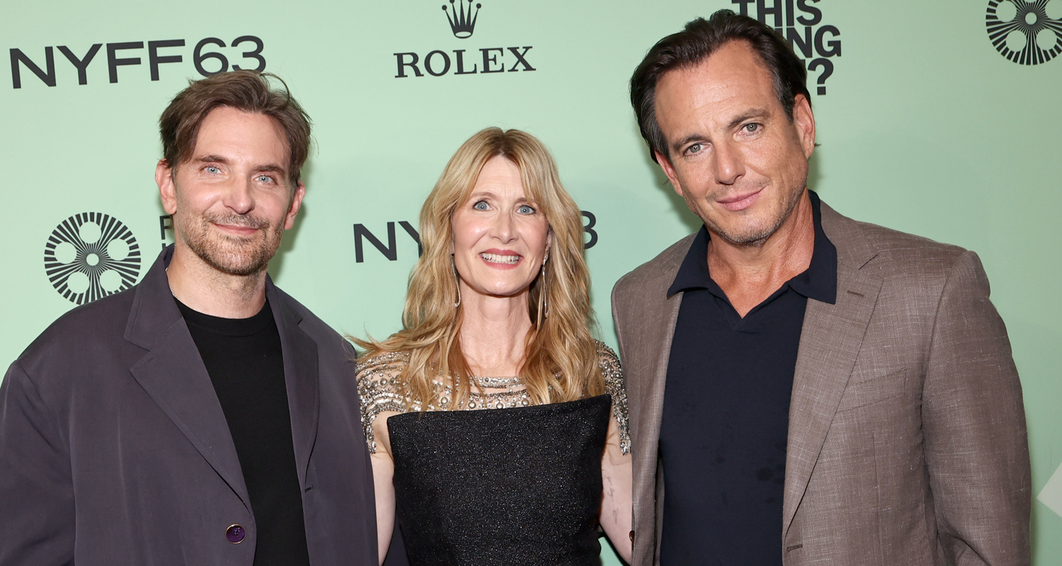 Bradley Cooper, Laura Dern, & Will Arnett Premiere New Movie ‘Is This Thing On?’ at New York Film Festival 2025