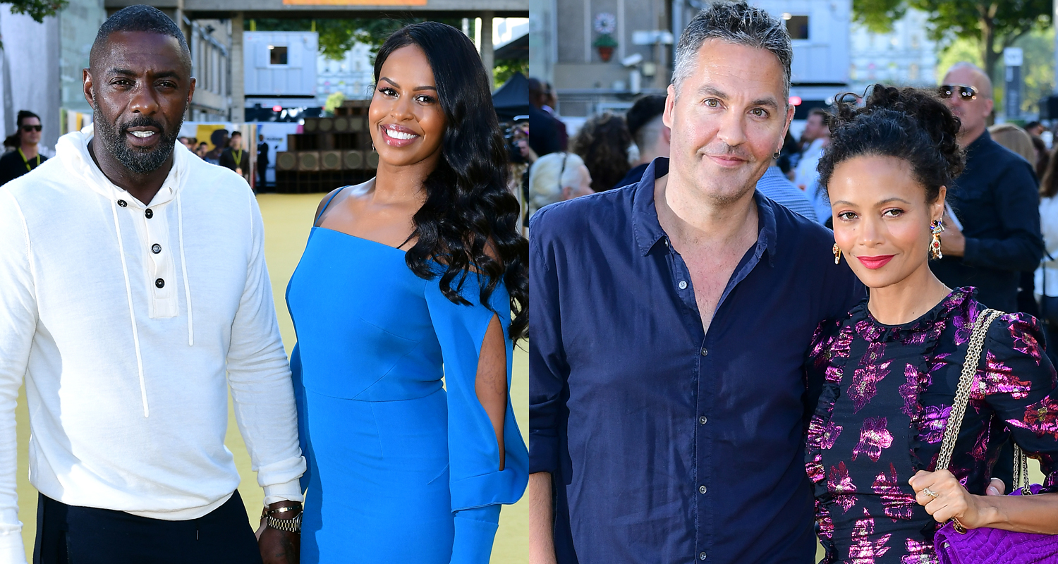 Idris Elba Gets Support from Fiancee Sabrina Dhowre & Thandie Newton at ‘Yardie’ UK Premiere!