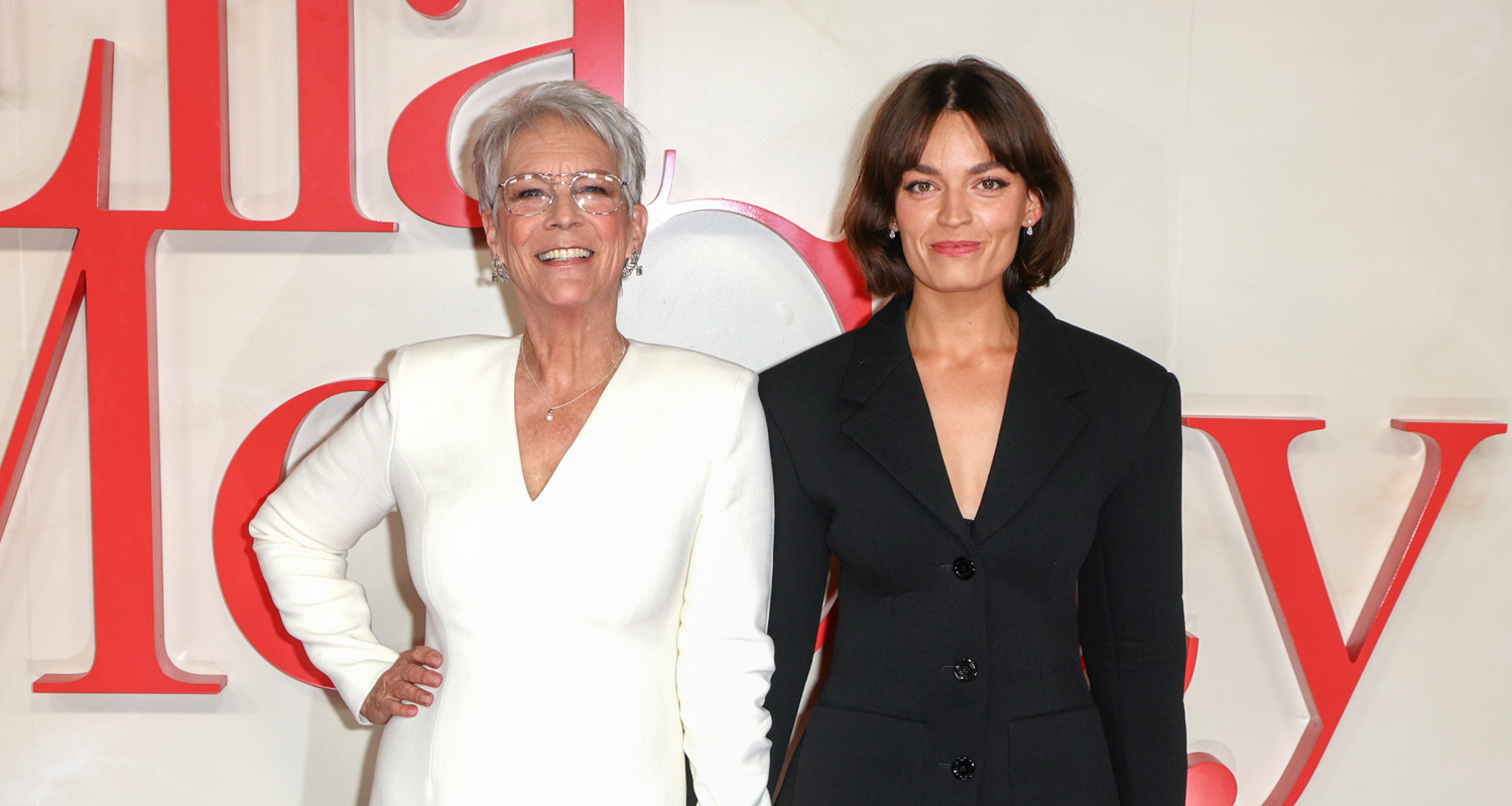 Emma Mackey & Jamie Lee Curtis Hold Hands at ‘Ella McCay’ Premiere in London