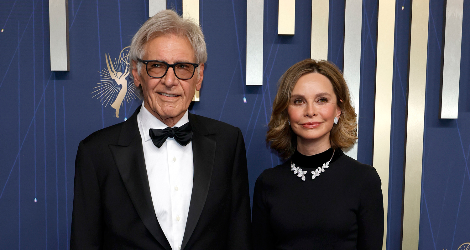 Harrison Ford Gets Support from Wife Calista Flockhart at Emmy Awards 2025