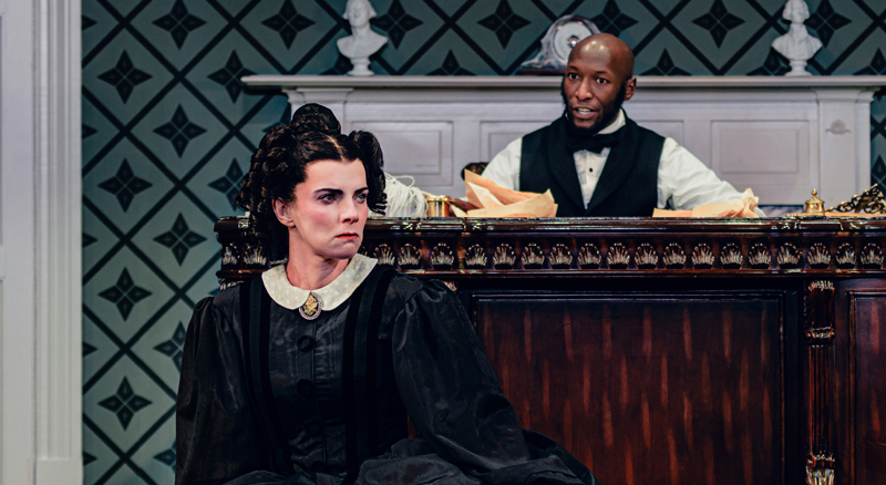 Betty Gilpin Kicks Off Broadway Run in ‘Oh, Mary!’ – See First Look Photos!