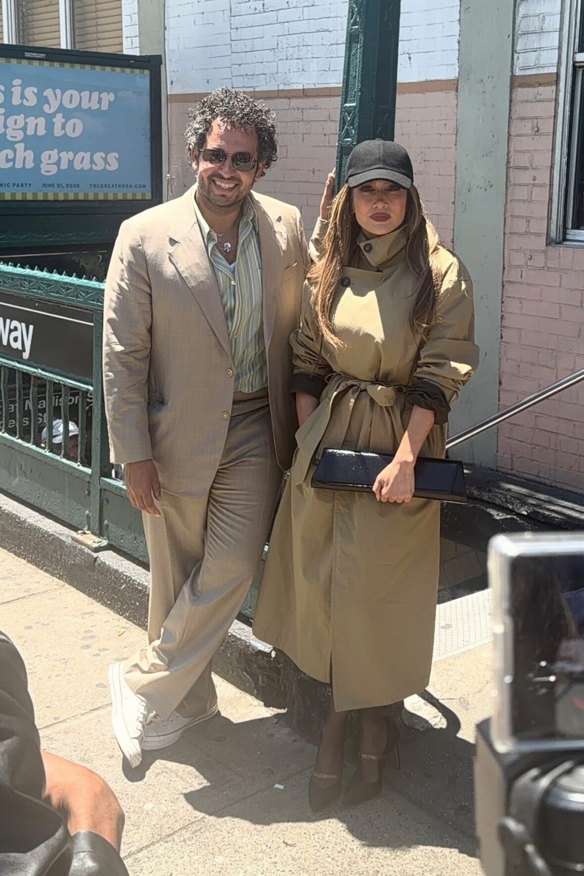 Jennifer Lopez with Kareem Rahma