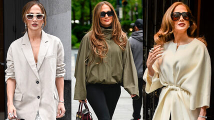 Jennifer Lopez Had 3 Outfit Changes in 1 NYC Day & Each Look Was Totally Different
