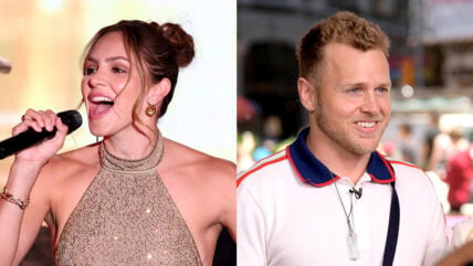 Katharine McPhee Changes Words to ‘Simply the Best’ While Singing to Spencer Pratt at Campaign Event