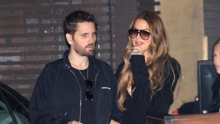 Khloe Kardashian Joins Scott Disick for a Belated Birthday Dinner in Malibu