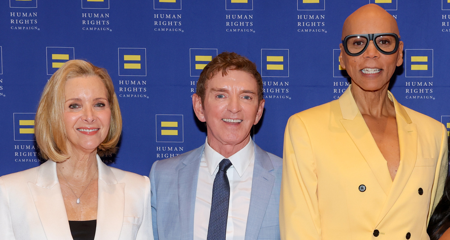 Lisa Kudrow & RuPaul Help Honor Michael Patrick King at Human Rights Campaign Dinner