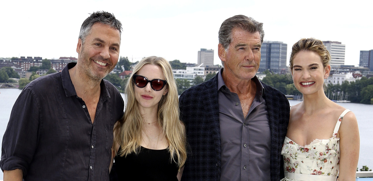 Amanda Seyfried & Lily James Bring ‘Mamma Mia’ Sequel to Germany!