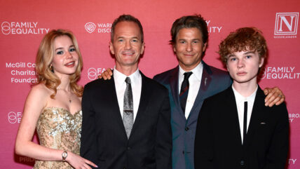 Neil Patrick Harris & Husband David Burtka Make Appearance with Their 15-Year-Old Twins to Accept Award at Family Equality Gala