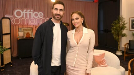 Jennifer Lopez and Brett Goldstein promote Netflix's 