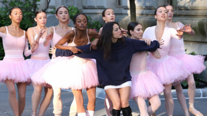 Olivia Rodrigo Hits NYC Streets While Filming New Mystery Video With Ballet Dancers