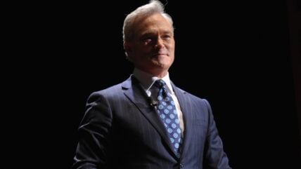 Scott Pelley at event