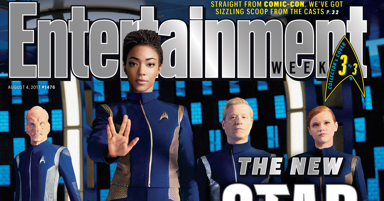 Sonequa Martin-Green Does Vulcan Salute on New ‘EW’ Cover