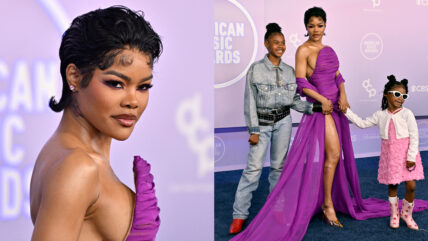 Teyana Taylor Brings Daughters Junie & Rue as Her Dates to AMAs 2026!