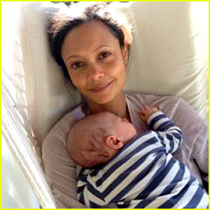 Thandie Newton Shares First Photo of Newborn Baby Booker!