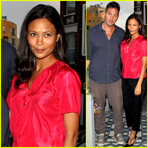 Thandie Newton: Madame Gautier Launch Party with Ol Parker!
