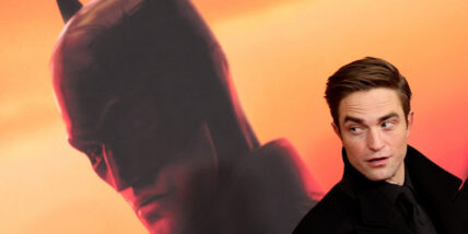 The Batman stock image