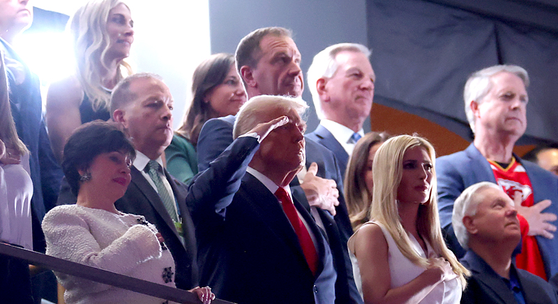 Who’s Sitting with Donald Trump at Super Bowl 2025? Look Inside His Box & See Who Attended With Him